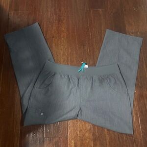 Figs Charcoal Gray Pants
